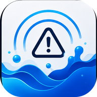 Blaualgen Radar App-Logo